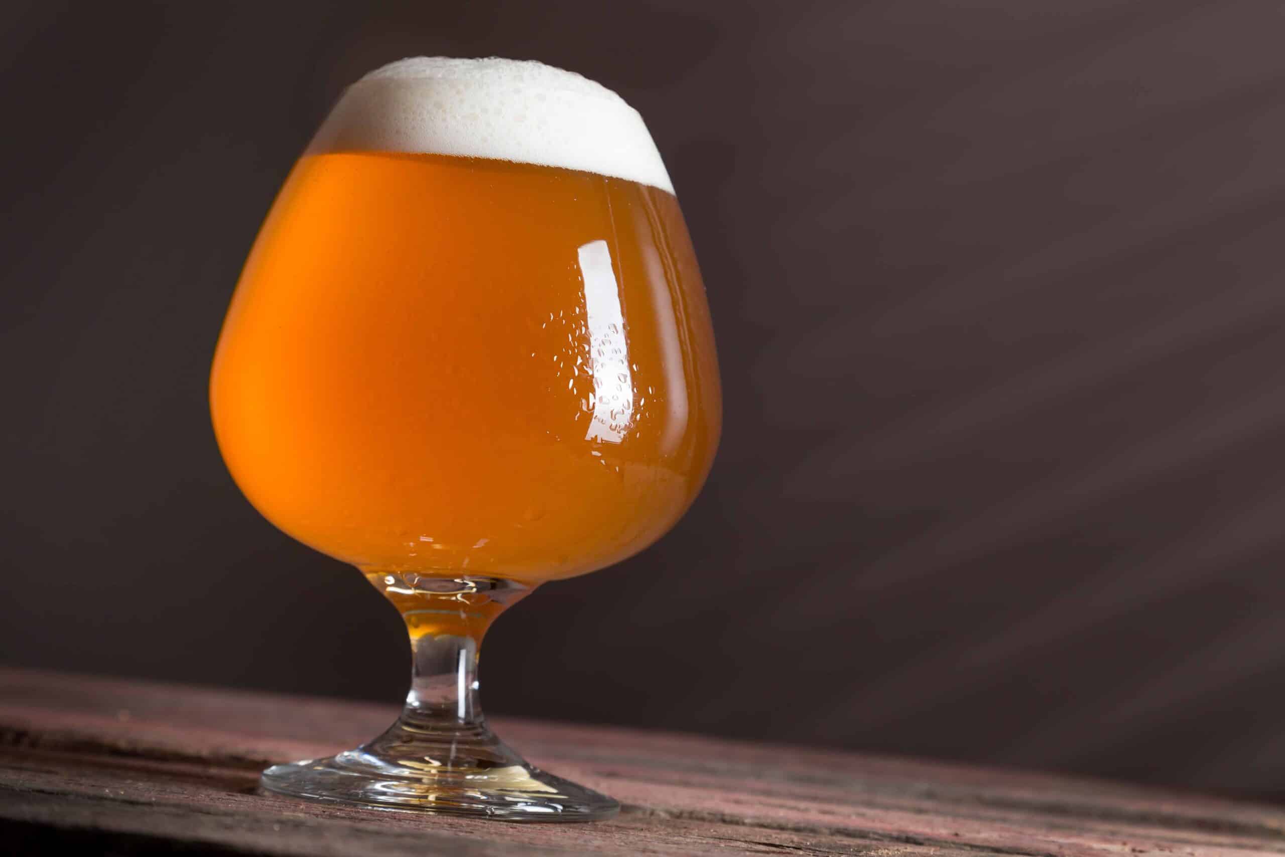 Wine drinkers often enjoy saison because it shares the dryness and effervescence of a brut sparkling wine. Image courtesy: Cooley Bay