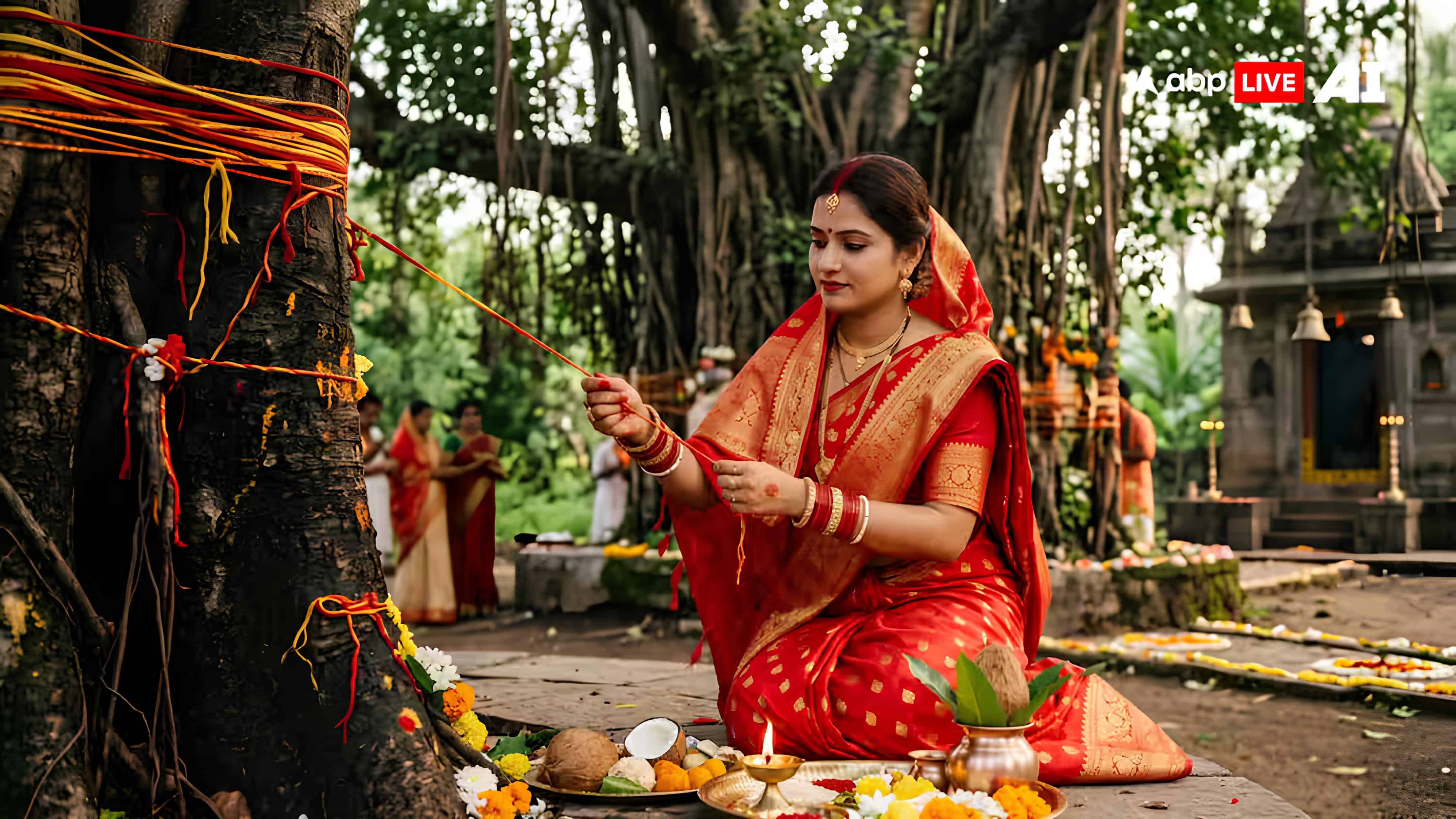 Vat Savitri recalls Savitri and Satyavan. Savitri meets Yama, the god of death, with courage and intelligence, eventually securing her husband’s life