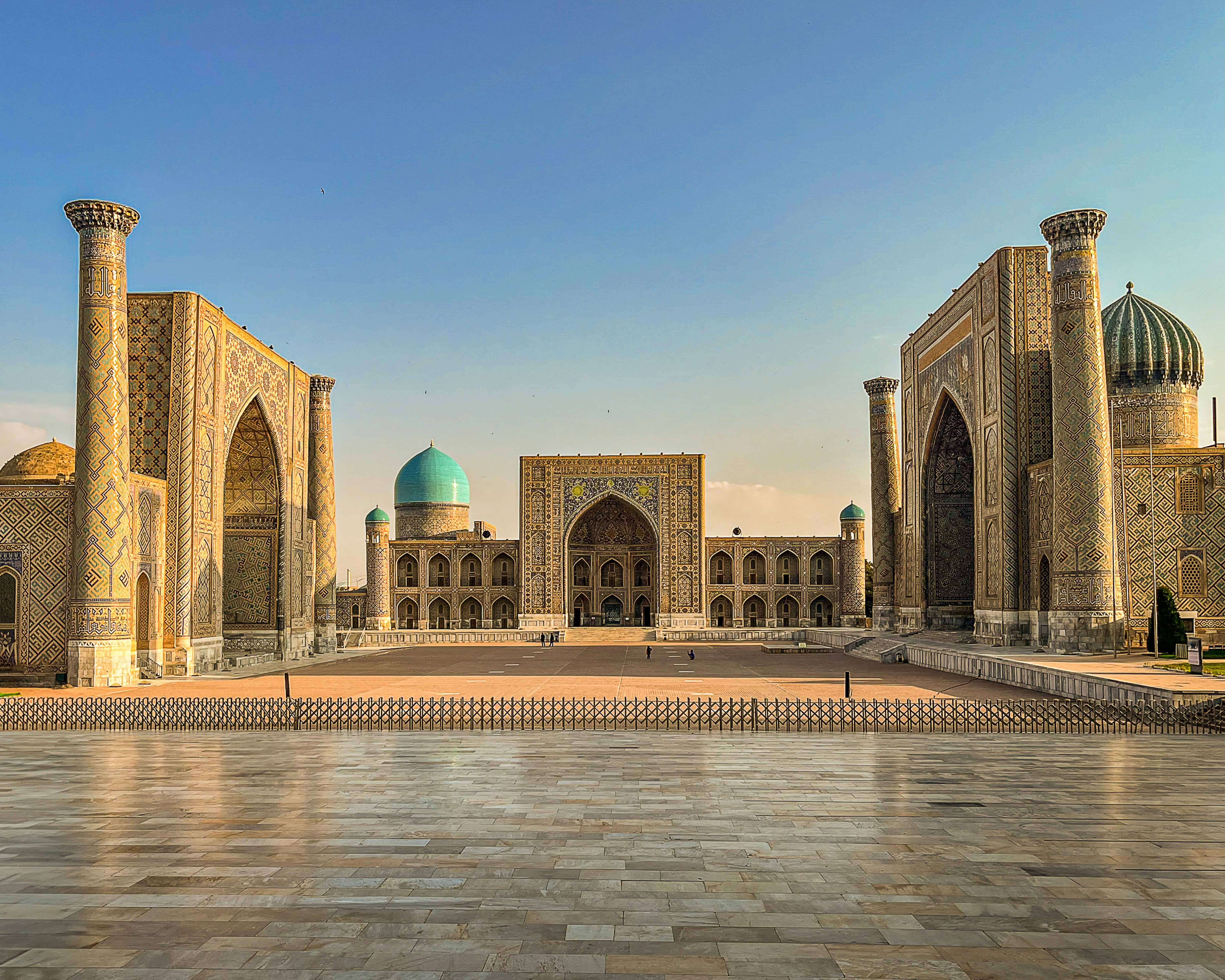 Registan Square, Samarkand, Uzbekistan. Image courtesy: Hans Jurgen Weinhardt