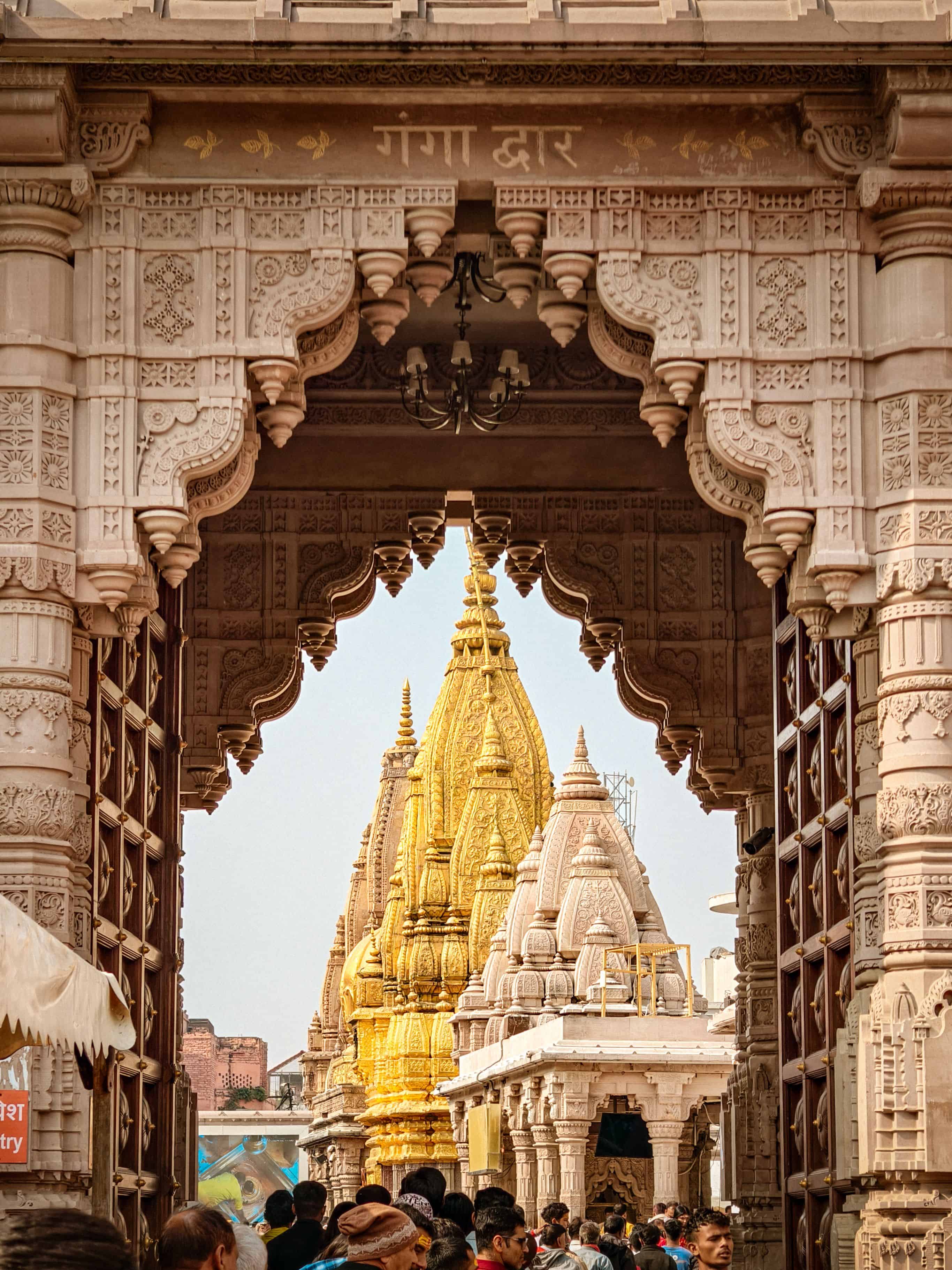 Stunning architecture of the Kashi Vishwanath Temple.Image Courtesy: Subhrajyoti Paul, Pexels