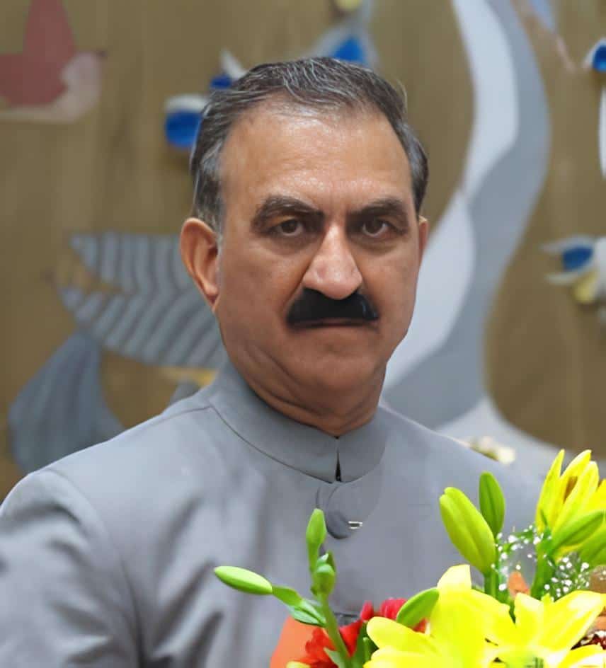 Shri Sukhvinder Singh Sukhu, Hon'ble Chief Minister of Himachal Pradesh