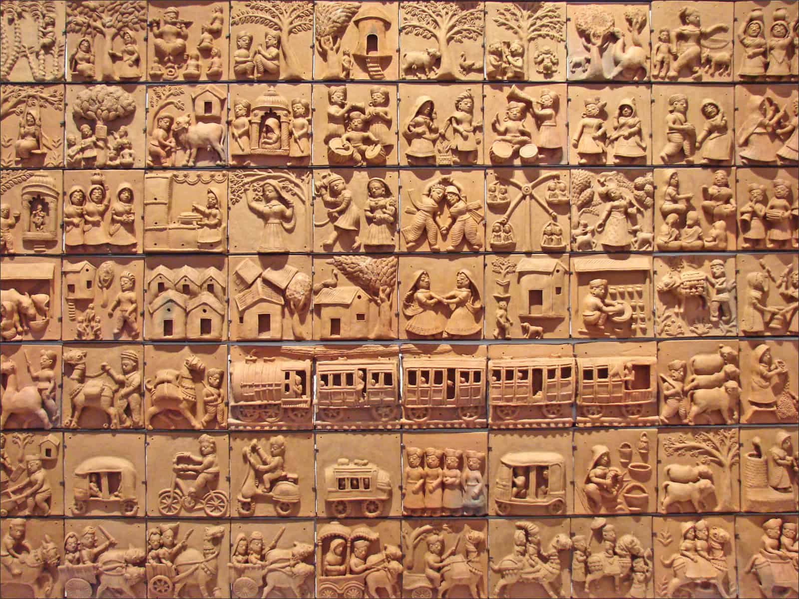 Molela Terracotta. Image Courtesy: Wikimedia Commons