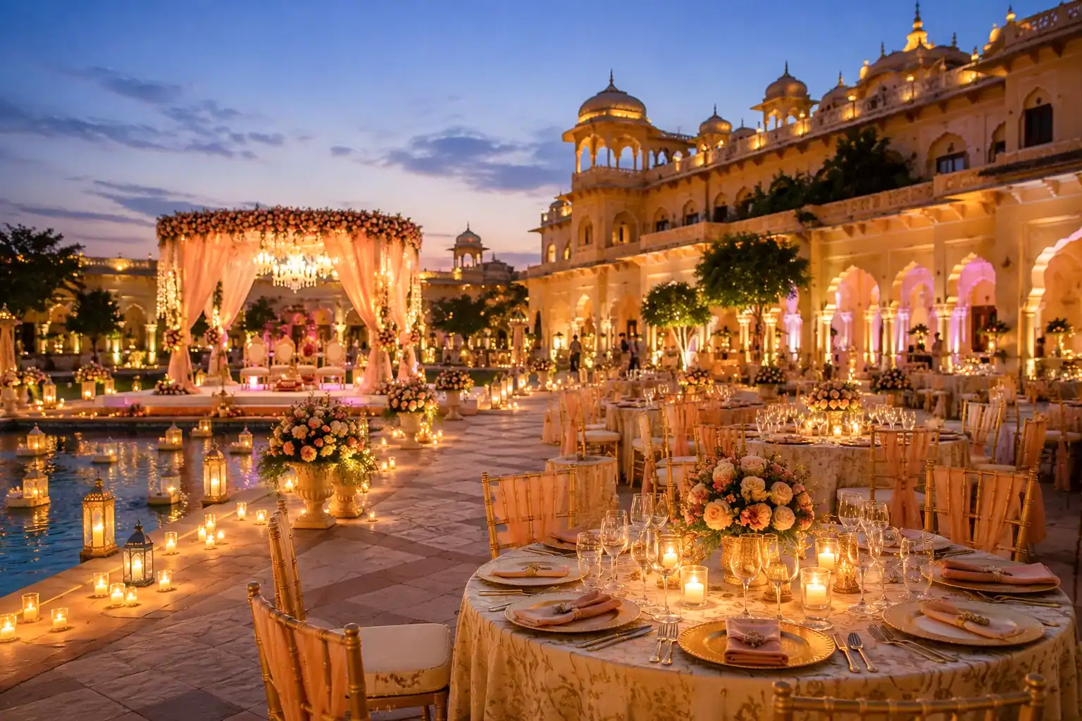 Luxury Wedding Trends 2027: Where heritage grandeur meets deeply personal celebration.
Image Courtesy: Refuge Weddings