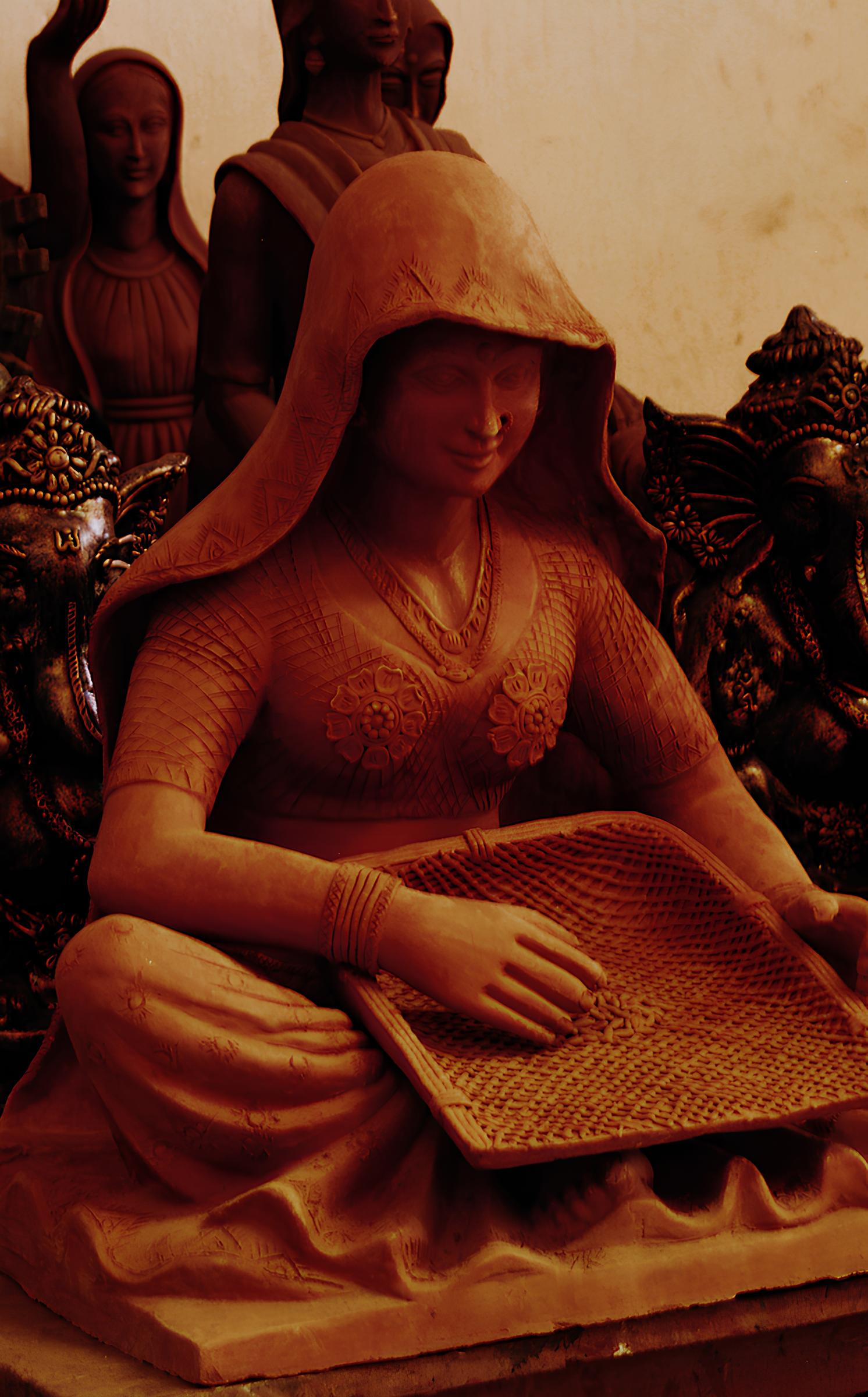 Goan Terracotta work. Image courtesy: D'Source