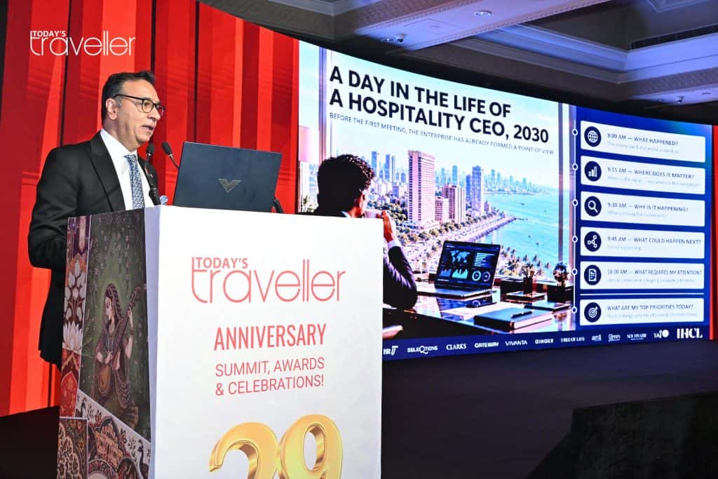 Special Speaker Spotlight, Parveen Chander Kumar, Executive Vice President – Commercial, IHCL, addressed “The Changing Scale of Hospitality in the Era of AI