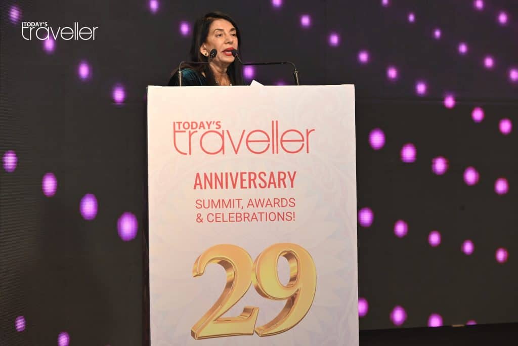 Kamal Gill, Executive Editor, Today’s Traveller and Managing Director, Gill India Group, Addresses the Audience