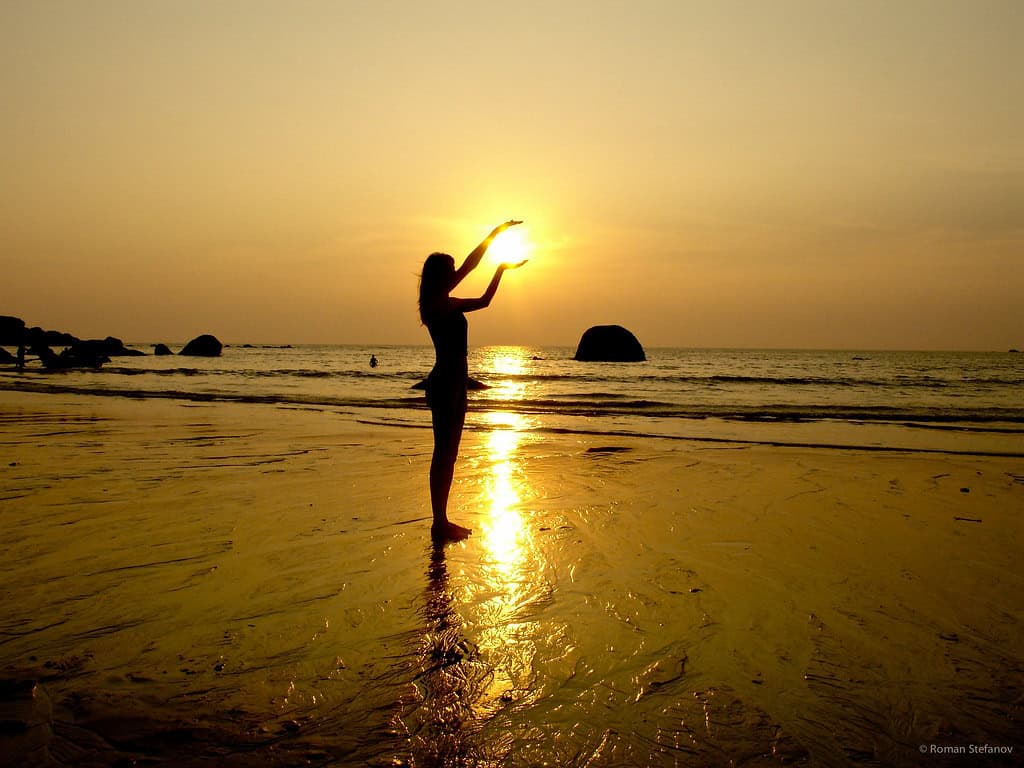 Goa, Palolem, one of the places where the waters changes colour. Image Courtesy: Roman Stefanov, Flickr