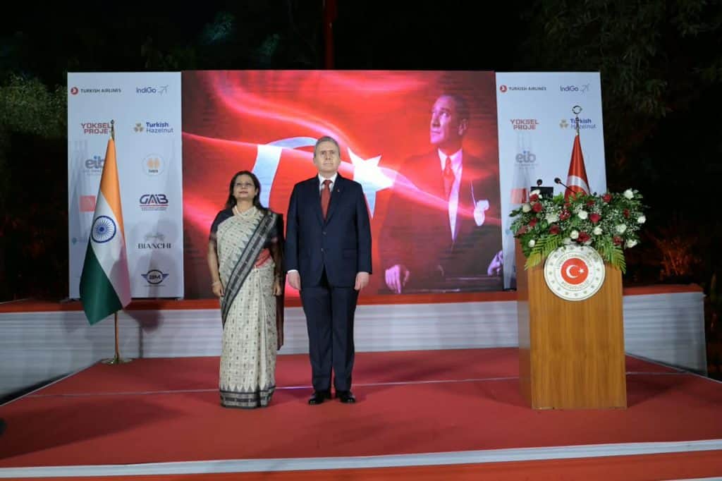Türkiye Celebrates the 103rd Anniversary of the Republic with a Reception Hosted by Ambassador H.E. Ali Murat Ersoy in New Delhi