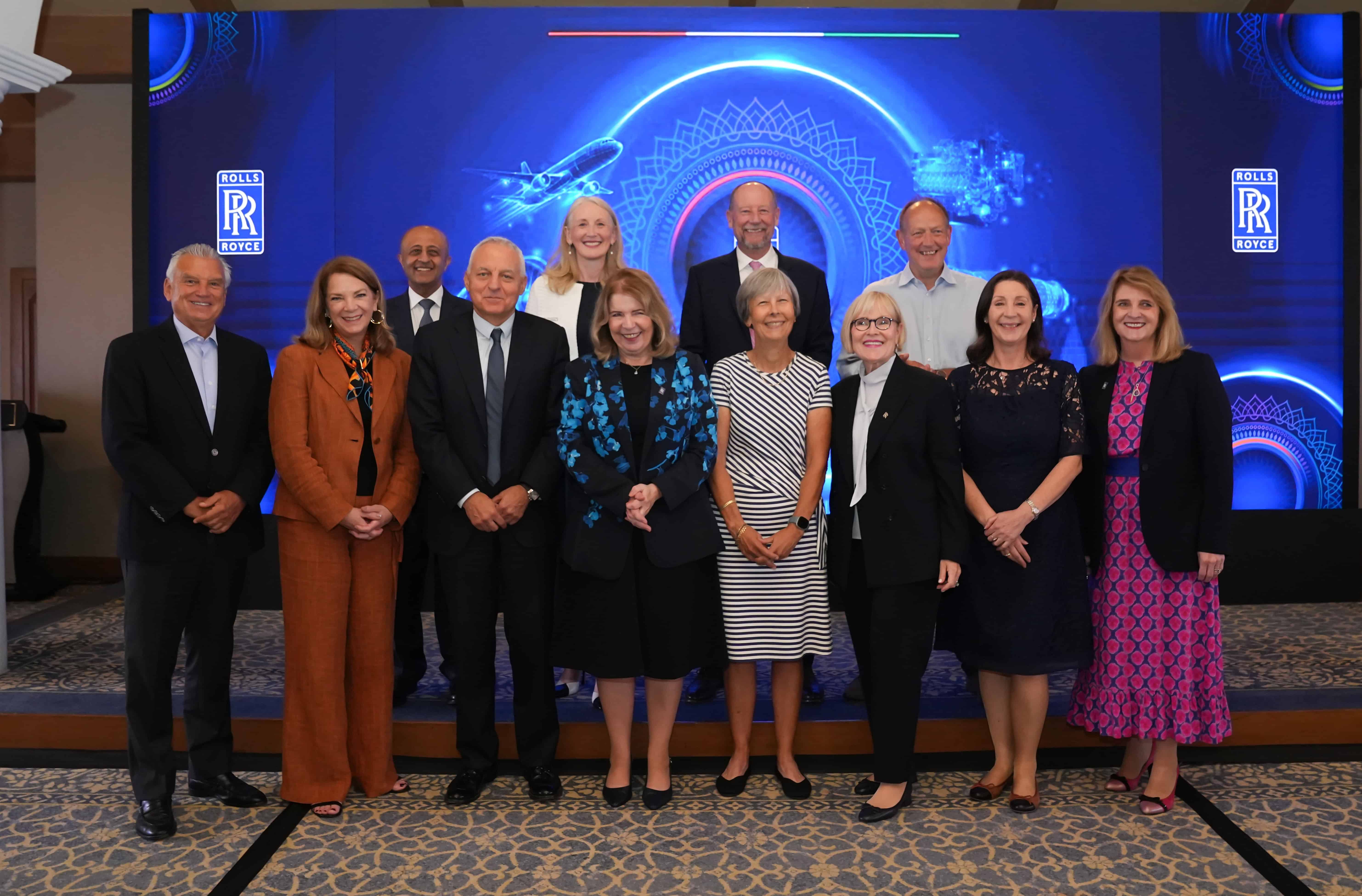 Rolls-Royce Board in India for the Board meeting
