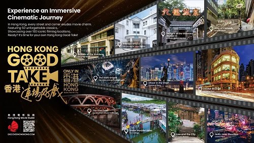 Hong Kong Tourism Board Unveils "Hong Kong Good Take," Inviting Travellers to Explore 100+ Iconic Filming Locations